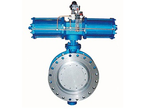 氣動活塞調節蝶閥